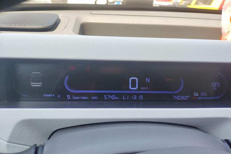 Used Geely Galaxy Panda 2024 Panda Mini 200km Endurance Bear Instrument Cluster