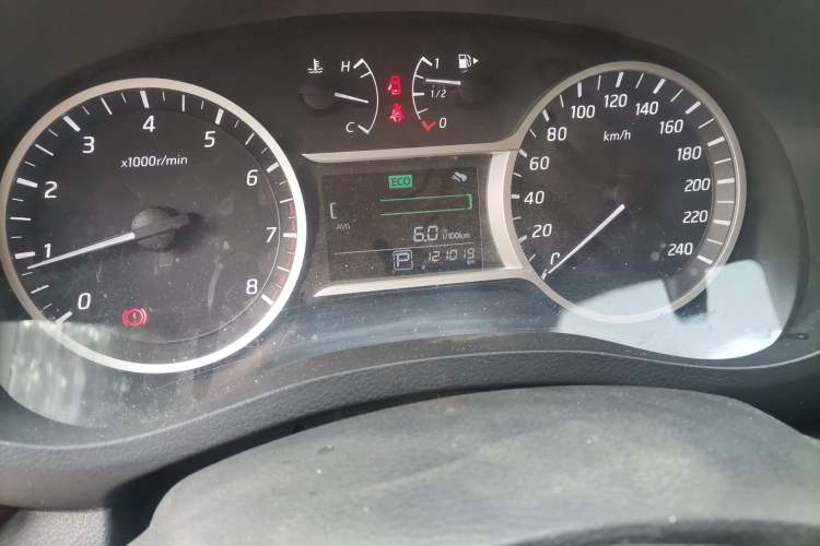 Used Nissan Lannia 2019 1.6L CVT Smart Connect Smart Cool Version China V Standard Odometer Close Up