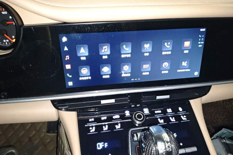 Used Porsche Panamera 2014 Panamera 3.0T Audio And AC Panel