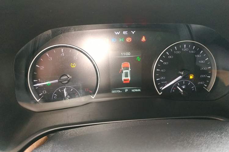 Used Wey VV5 2020 1.5T Two-Wheel Drive Color Pioneer Instrument Cluster