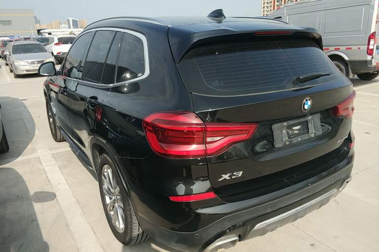 Used BMW X3 2021 xDrive25i Luxury Package Rear Left 45 Deg