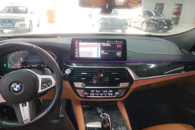 Used BMW 6 Series GT 2021 630i M Sport Package Audio And AC Panel