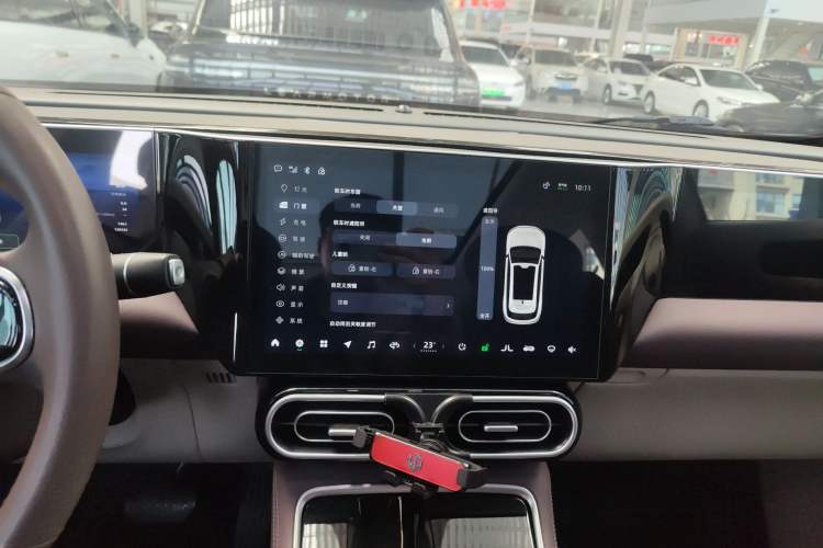 Used Leapmotor C11 2023 Pure Electric 500 Zhixing Edition Audio And AC Panel