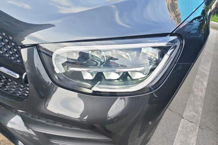 Used Mercedes-Benz GLC Coupe 2020 GLC 260 4MATIC Coupe SUV Left Front Headlight