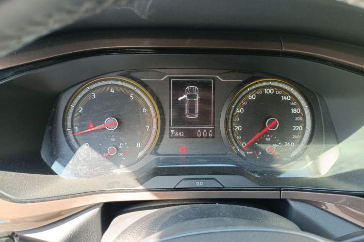 Used Volkswagen Tharu 2020 280TSI Two-Wheel Drive Luxury Edition China VI Standard Instrument Cluster