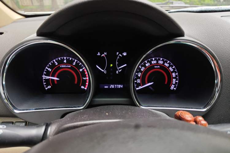 Used Toyota Highlander 2013 2.7L Two-Wheel Drive 5-Seater Purple Gold Edition Instrument Cluster