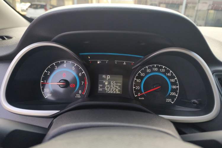 Used Chevrolet Cavalier 2019 320 Automatic Enjoyment with Sunroof Instrument Cluster