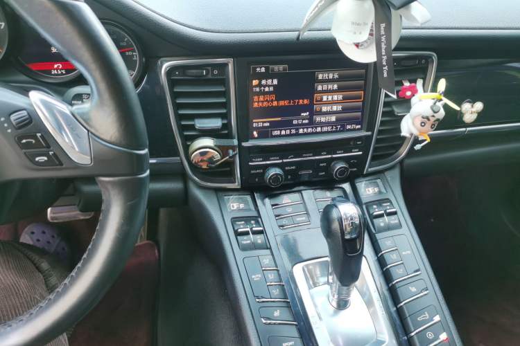 Used Porsche Panamera 2010 Panamera 3.6L Audio And AC Panel