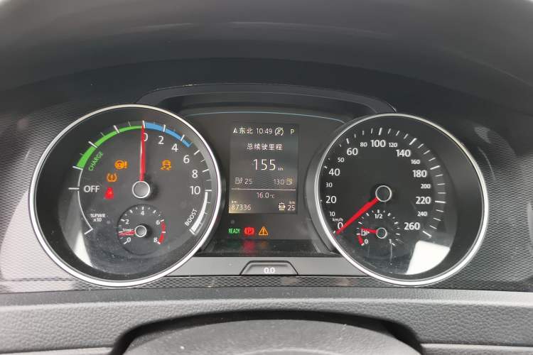 Used Volkswagen Golf 2015 GTE model Instrument Cluster