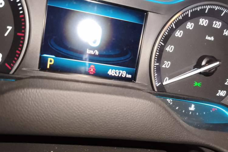 Used Buick GT 2021 Revised Version Flagship 1.5L Automatic Elite Edition Odometer Close Up