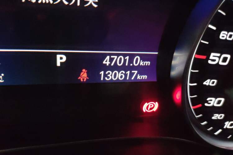 Used Audi A6L 2018 30th Anniversary Edition TFSI Trendy Model Odometer Close Up