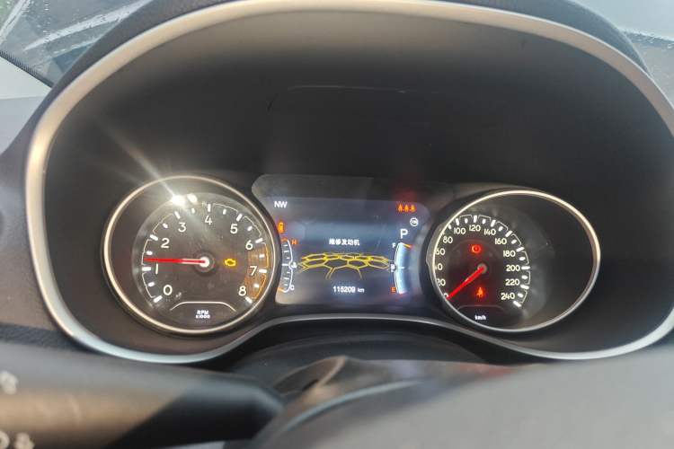Used Jeep Compass 2019 220T Automatic Family Edition Instrument Cluster
