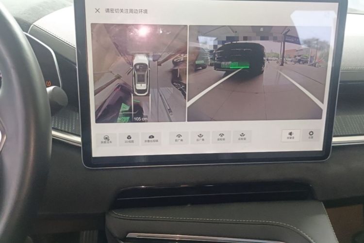 Used Zeekr 001 2022 Ultra-Long Range Single-Motor WE Version Audio And AC Panel