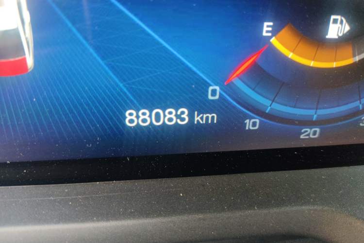 Used GAC Trumpchi GA6 2019 270T Automatic Smart Edition Odometer Close Up