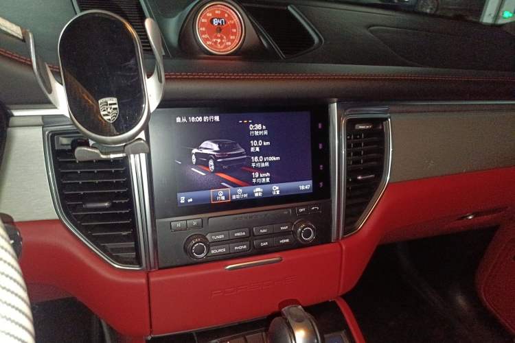 Used Porsche Macan 2017 Macan Turbo 3.6T Audio And AC Panel