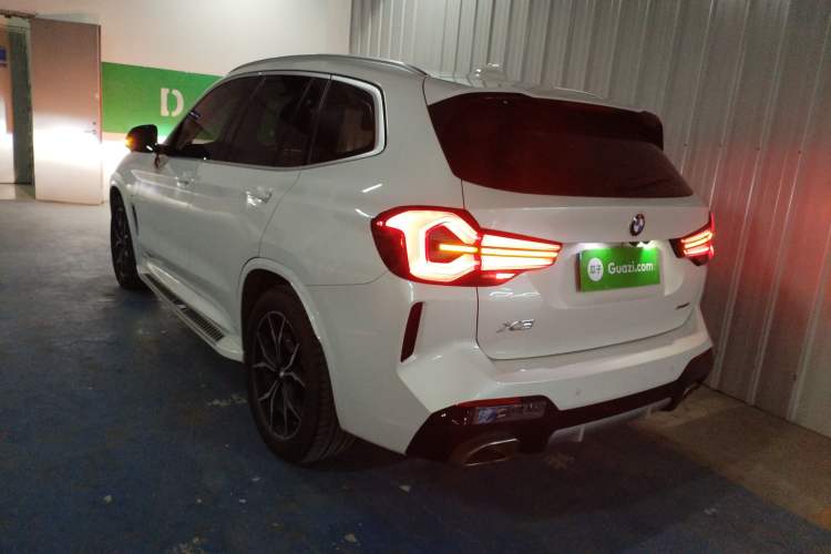 Used BMW X3 2022 Restyled xDrive25i M Sport Package Rear Left 45 Deg