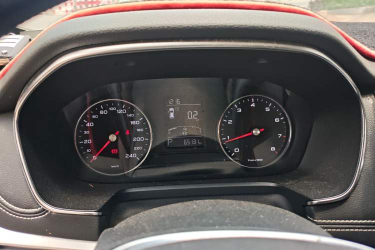 Used Roewe RX5 2020 20T Automatic 4G Connect Superior Flagship Edition Instrument Cluster