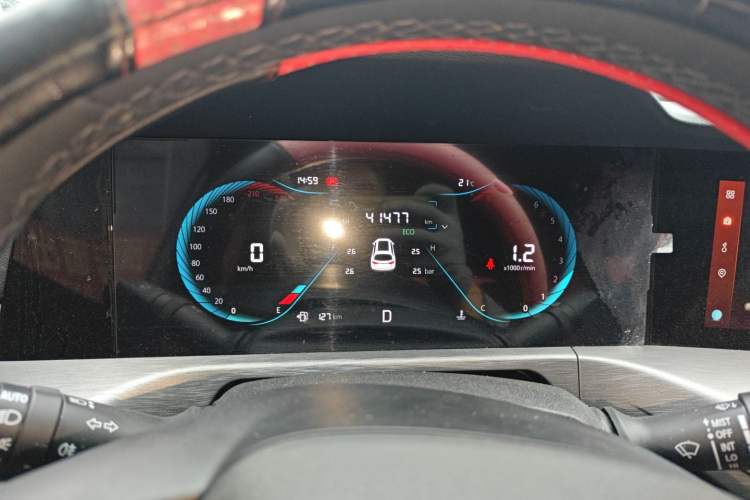 Used CHANGAN CS35PLUS 2022 Blue Whale NE 1.4T DCT Luxury Model Instrument Cluster