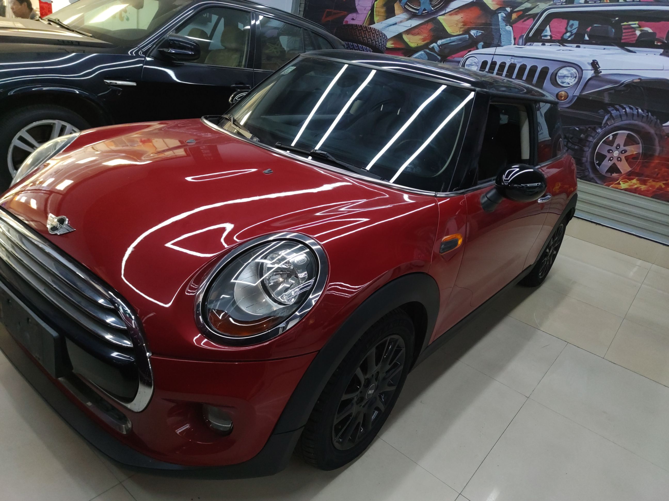 Parte inferior delantera