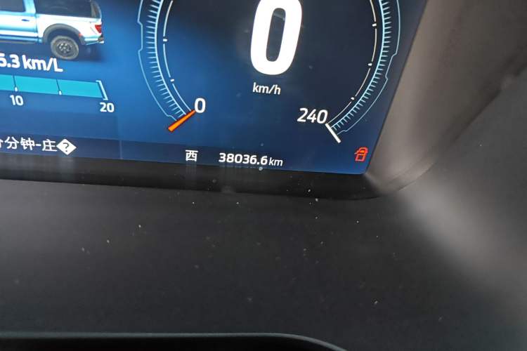 Used Ford F-150 Raptor 2023 3.5T Raptor Odometer Close Up