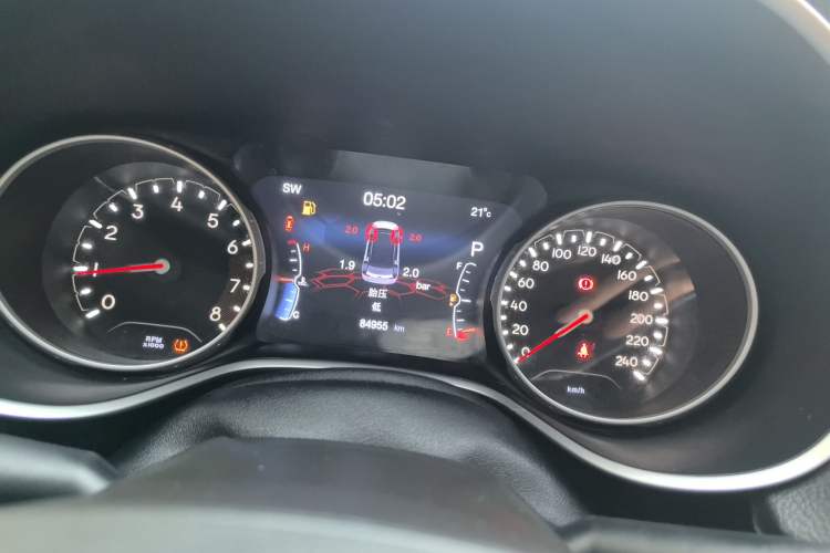 Used Jeep Compass 2017 200T Automatic Family Edition Instrument Cluster