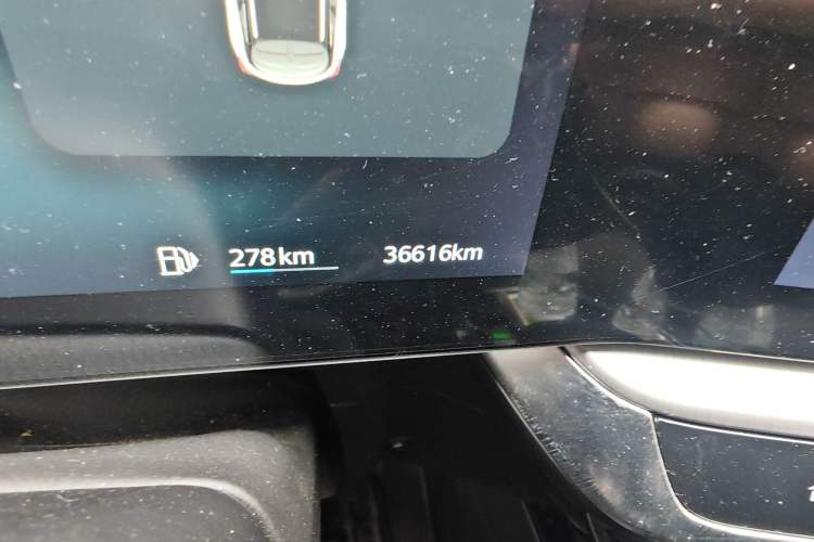 Used MG ONE 2022 α-Smart Sports Series 1.5T Standard Edition Odometer Close Up