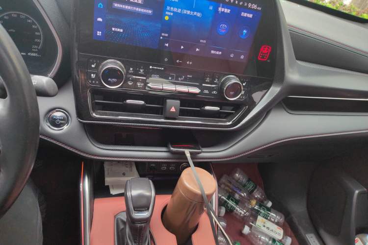 Used Toyota Crown Kluger 2023 2.5L HEV Four-Wheel Drive Flagship Edition Audio And AC Panel