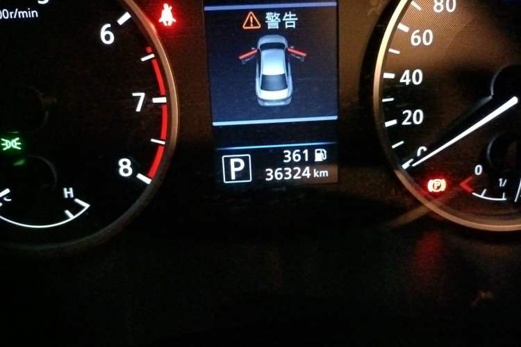 Used Nissan Sylphy 2022 1.6L XL CVT Enjoyment Edition Odometer Close Up