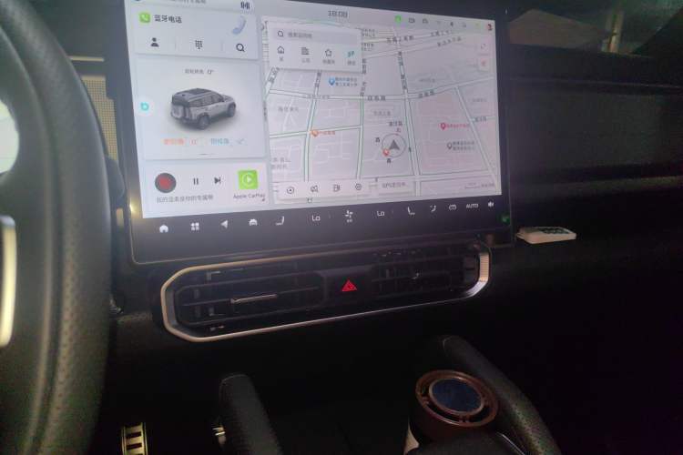 Used JETOUR Traveler 2023 2.0T All-Wheel Drive CrossPRO+ Audio And AC Panel