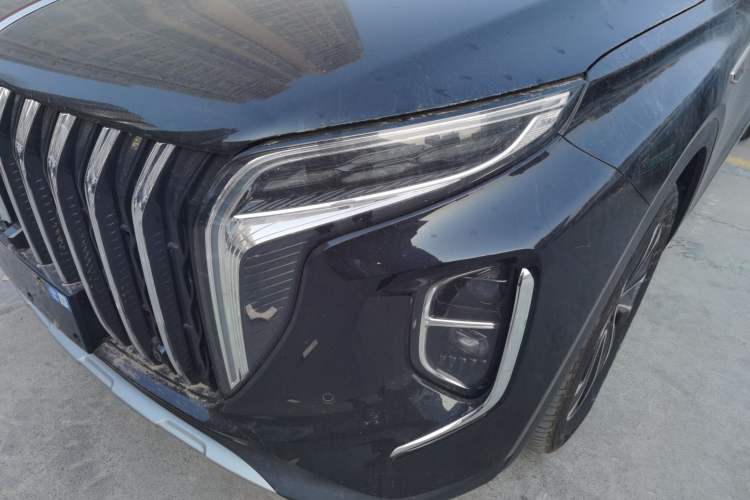 Used Hongqi HS7 PHEV 2024 2.0T PHEV Four-Wheel Drive Flagship Edition 7 Seats Left Front Headlight