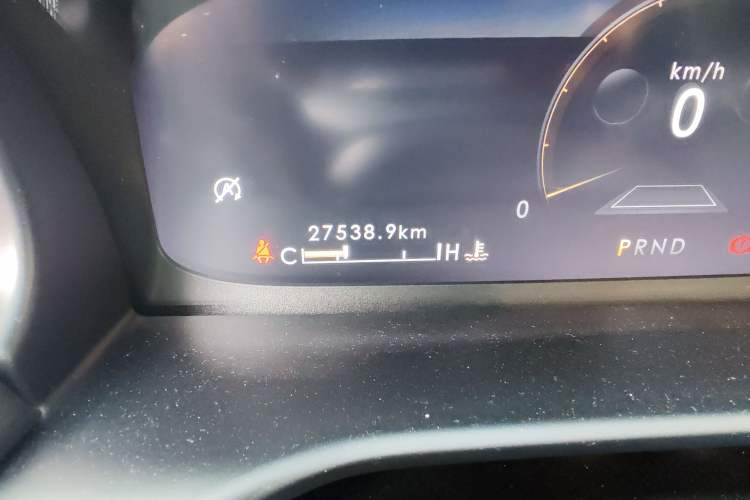 Used Lincoln Aviator 2022 3.0T V6 Four-Wheel Drive Centennial Limited Edition Odometer Close Up