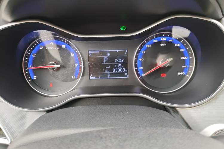 Used Geely Auto Vision 2018 1.5L Automatic Happiness Edition Odometer Close Up