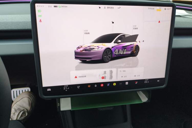 Used Tesla Model 3 2025 Model Revised Rear-Wheel-Drive Version Audio And AC Panel