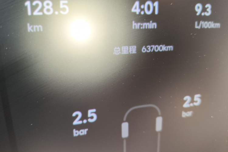 Used Li Auto L9 2024 Ultra Model Odometer Close Up