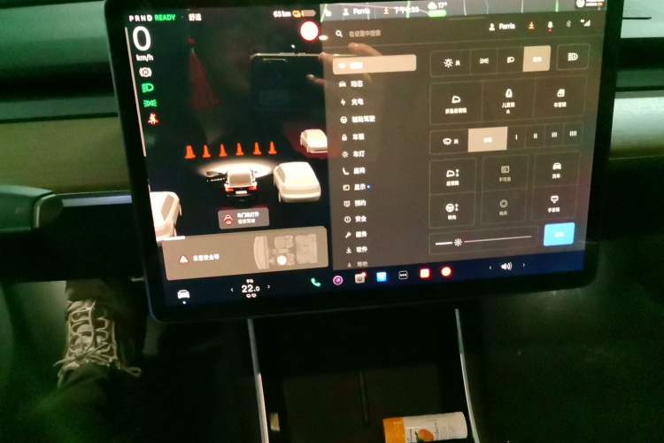 Used Tesla Model 3 2020 Refreshed Version Long-Range Rear-Wheel Drive Instrument Cluster