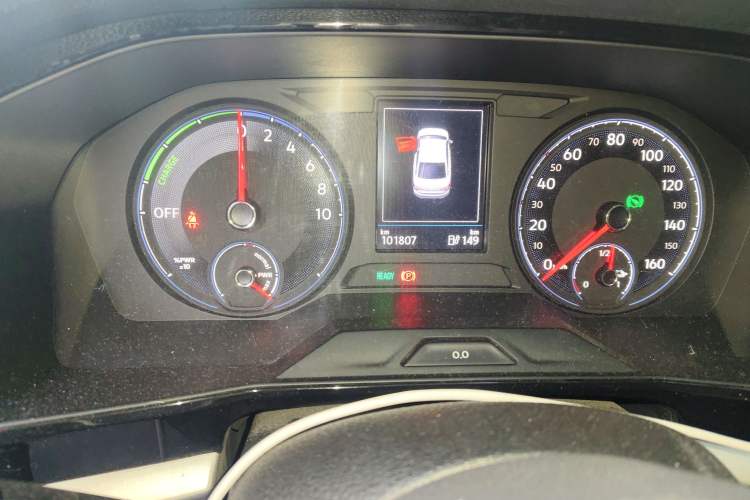 Used Volkswagen Lavida Pure Electric 2019 Enjoyment Edition Odometer Close Up