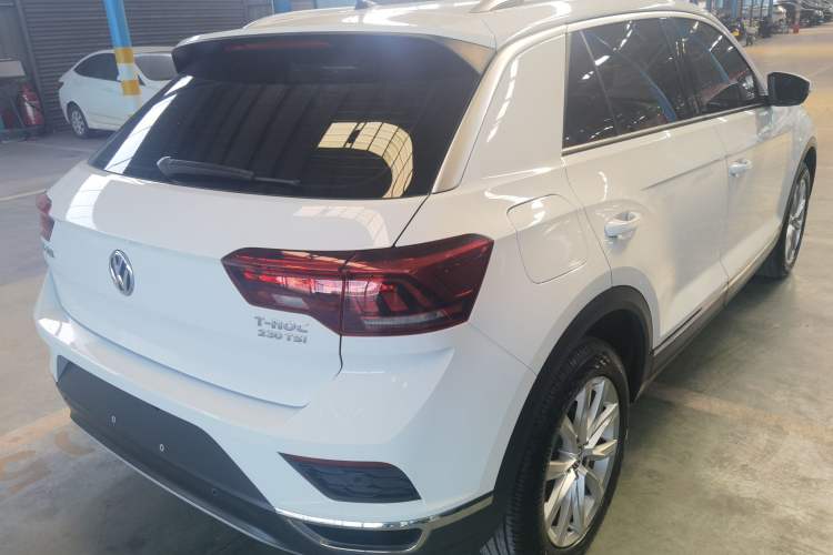 Used Volkswagen T-ROC 2019 230TSI DSG Two-Wheel-Drive Advanced Version China VI Standard Rear Right 45 Deg