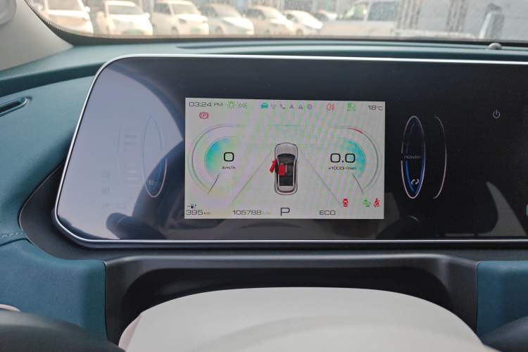 Used ORA Good Cat 2023 401 km Standard Range Luxury Version Ternary Lithium Instrument Cluster