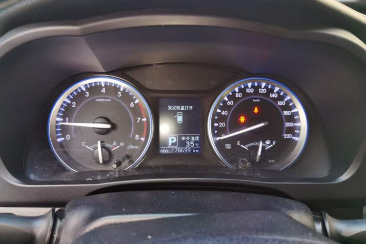 Used Toyota Highlander 2017 2.0T Four-Wheel Drive Luxury Edition 7 Seats Instrument Cluster