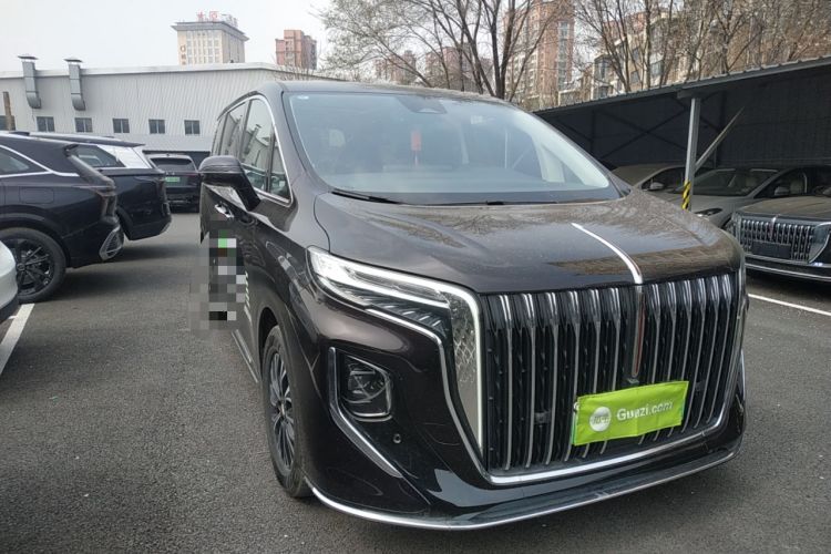 Used Hongqi HQ9 PHEV 2024 2.0T Four-Wheel Drive Luxury Edition Front Right 45 Deg