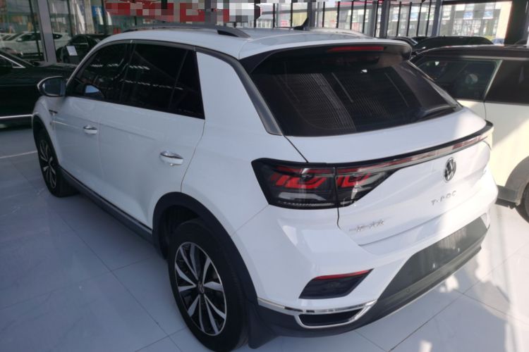 Used Volkswagen T-ROC 2024 280TSI DSG Two-Wheel-Drive Time Edition Rear Left 45 Deg