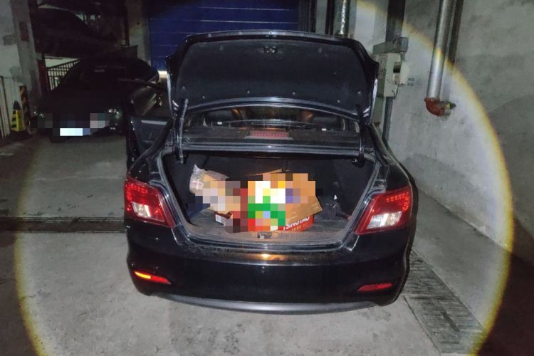 Used FORTHING Joyear S50 2014 1.6L CVT Luxury Model Trunk