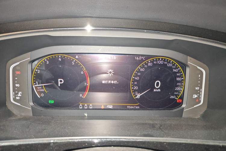 Used Volkswagen Tiguan X 2021 330TSI Two-Wheel-Drive Flagship Edition Instrument Cluster
