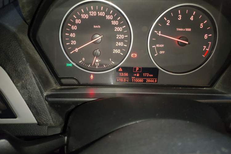 Used BMW 1 Series 2013 Revised 116i Leading Edition Odometer Close Up