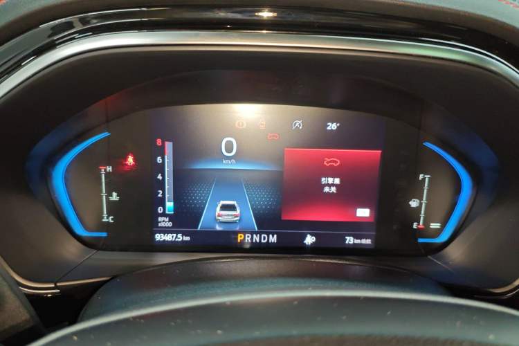 Used Ford Focus 2021 Sedan EcoBoost 180 Automatic ST Line Instrument Cluster