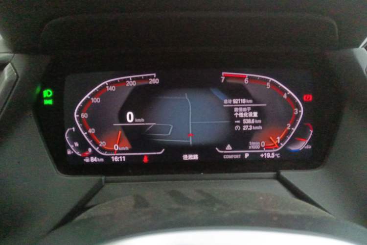Used BMW 2 Series 2021 225i Four-Door Coupe M Sport Night Edition Instrument Cluster