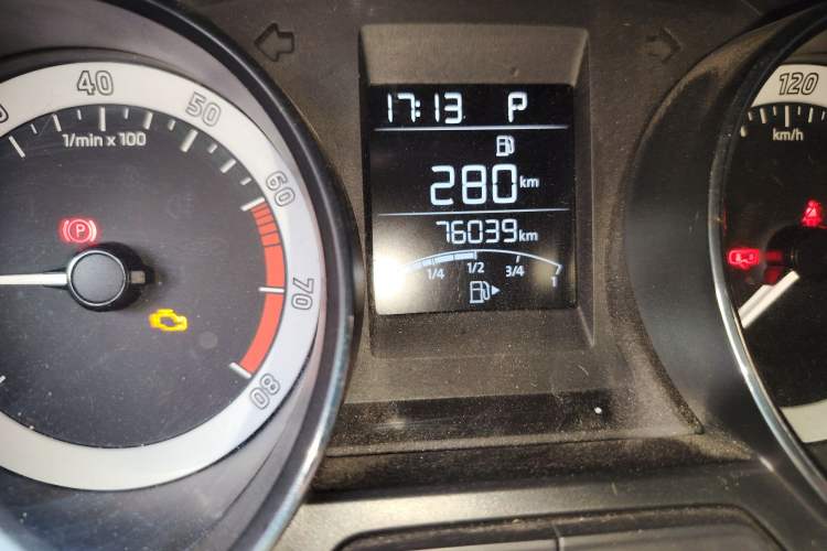 Used Skoda Kamiq 2018 1.5L Automatic Standard Edition China VI Odometer Close Up