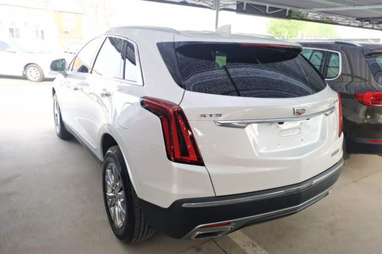Used Cadillac XT5 2021 2.0T Two-Wheel Drive Luxury Version Rear Left 45 Deg