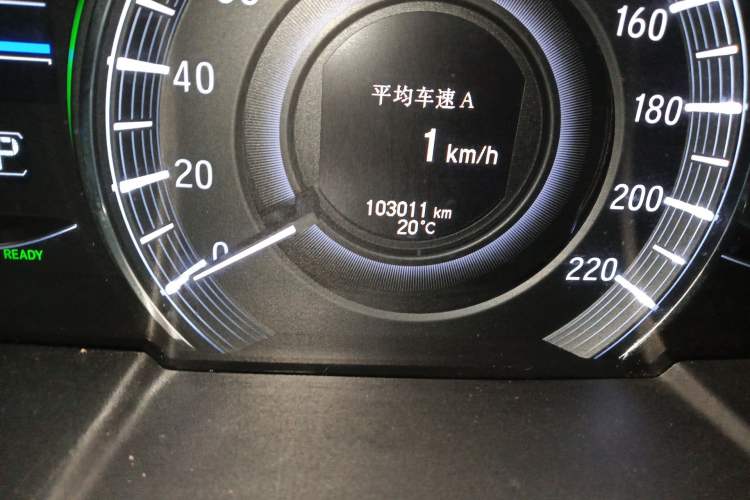 Used Honda Odyssey 2021 2.0L Rui·Comfort Edition Odometer Close Up