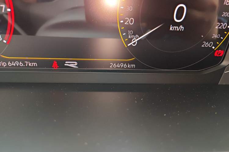 Used Volkswagen Tiguan L 2023 380TSI Automatic All-Wheel Drive R-Line Enhanced 7-Seater Odometer Close Up